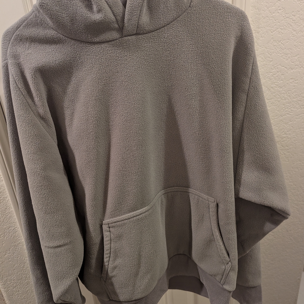 Men's Gray Hoodie Sweater